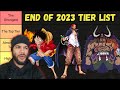 One piece end of the year tier list