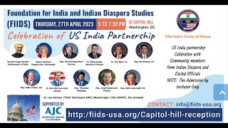 India’s ambassador to the US Taranjit Singh Sandhu speech at Capitol Hill organized by FIIDS