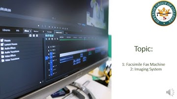 What is Facsimile Fax Machine | Imaging System in Urdu/Hindi