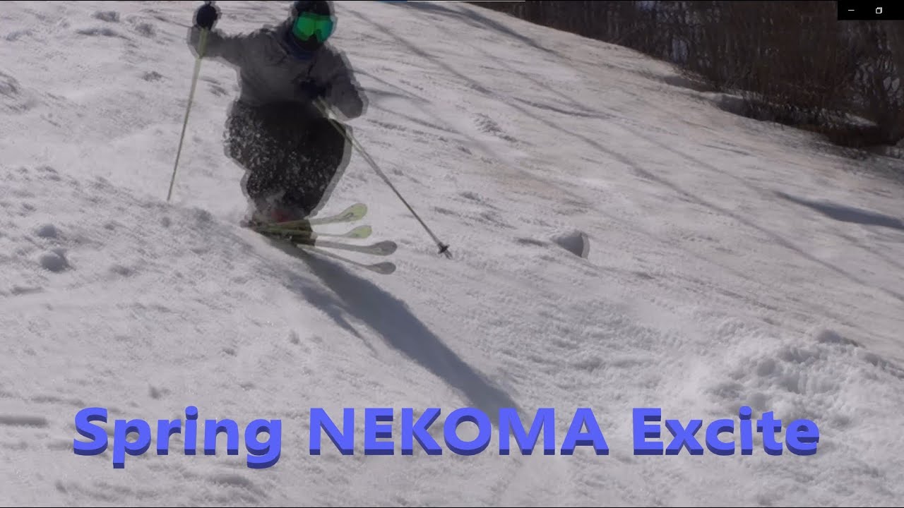猫魔スキー場 Spring NEKOMA Excite (#スキー#コブ#モーグル#新雪#パウダー#会津#アルツ#ネコマ)