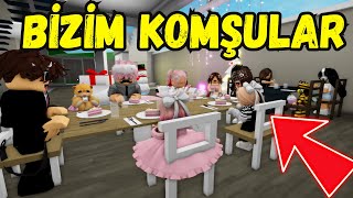 KOMSULARIMIZ BİZE GELDİ😊AYŞEM ECE ARI💥ARIGİLLER🐝ROBLOX BROOKHAVEN🏡RP