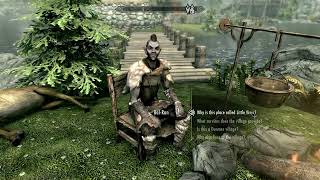 A Dunmer Village Bal-Ran Meets The Dragonborn - Skyrim Special Edition
