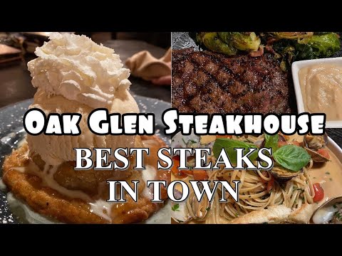 Oak Glen Steakhouse!!! Date Night❤️ BEST STEAKS!!!