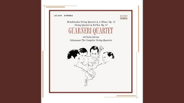 Quartet in A Minor, Op. 13: I. Adagio - Allegro vivace