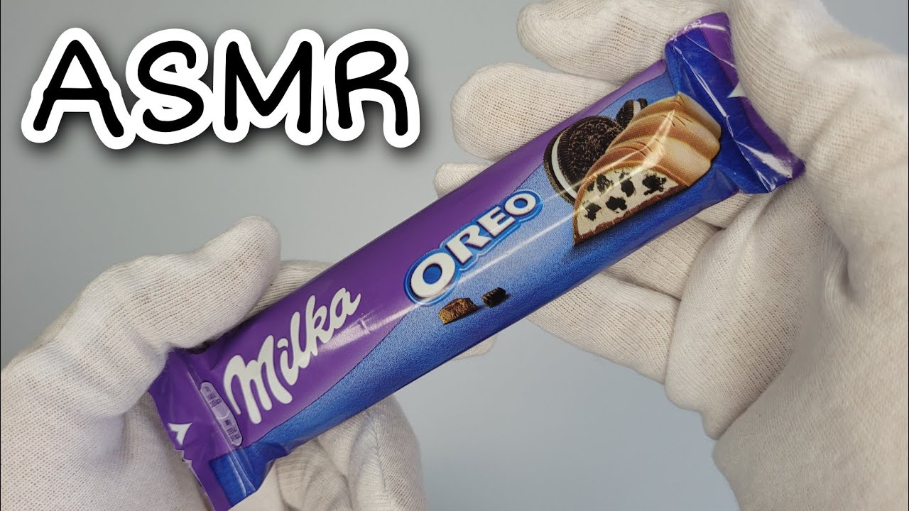 MİLKA OREO BAR CHOCOLATE UNBOXİNG ASMR