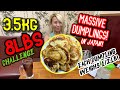 4.5KG (8LBS) JUMBO DUMPLINGS (16 COUNT) CHALLENGE in Shibuya, JAPAN!!  #TokyoChallenge