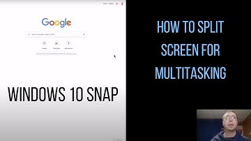 Windows 10 Snap Assist Feature and Split Screen for Multitasking