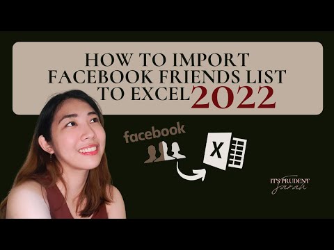 Видео: Фэйсбүүкийн харилцагчдыг экспортлох арга бий юу?