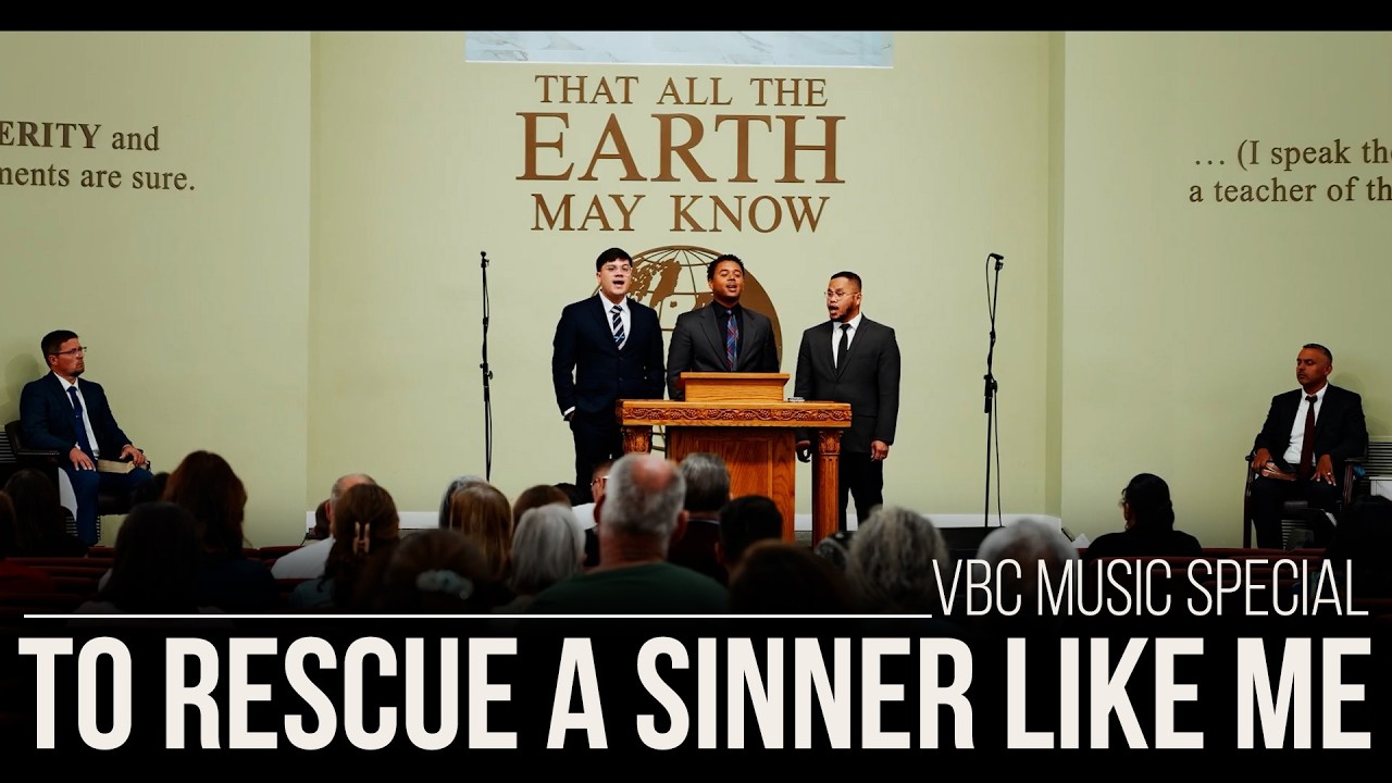 Thumbnail for To Rescue a Sinner Like Me | VBC Music Special