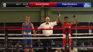 2018 USA Boxing vs. Germany Highlights - Stacia Suttles