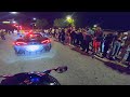 Ninja H2 Leaving Car Meet In Style