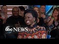 Danai Gurira celebrates 'Black Panther Day' on 'GMA' | GMA