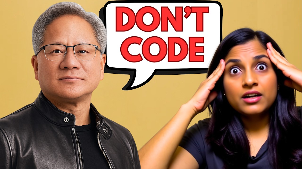 "Don't learn to code, but study this instead..." says nvidia ceo jensen ...