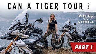 Tiger 900 Rally Pro properly tested - part 1 - Wales to Africa