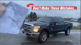 Buying a USED Diesel? WATCH THIS FIRST...