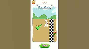 Brain Story Tricky Puzzle Level 38: Help Turtle Win The Race(Android,iOS) Gameplay Funny#shorts