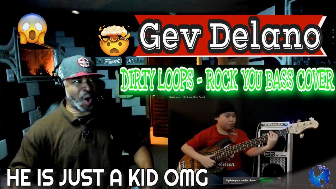 Gev Delano  Dirty Loops ➖ Rock You Bass Cover - Producer Reaction