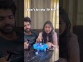 Game: Balance Ice Cubes🧊🐧#challenge #couple #fun #shorts #indoor #games #chill  #watch #love