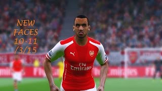 Pes 15 Update Faces  10-11/03/2015