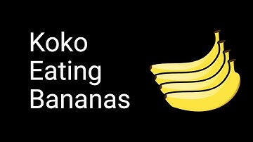 Coding Interview Problem - Koko Eating Bananas