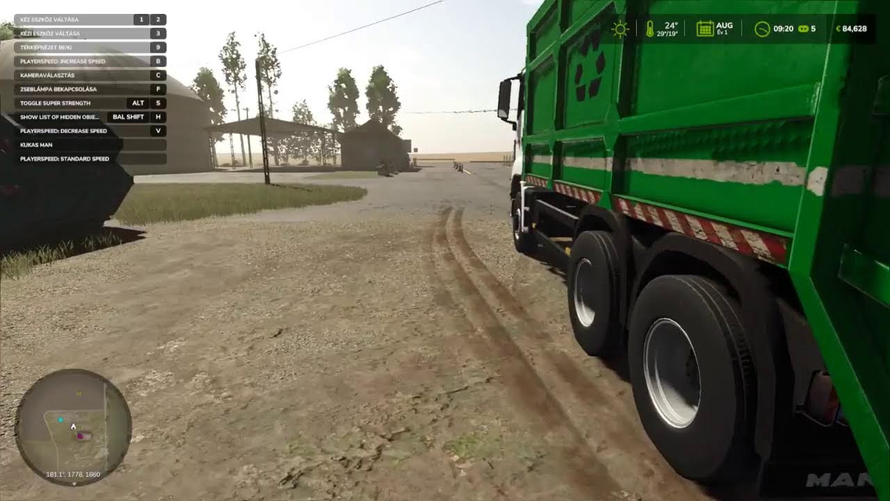 Modo de transporte de basura