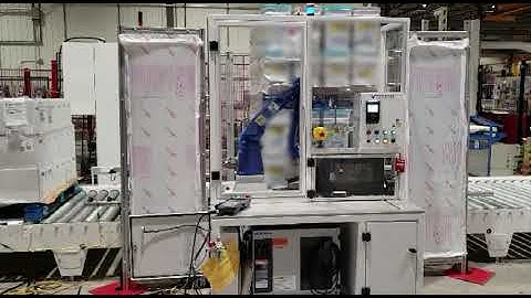 Robotic Print Applicator at Customer Site