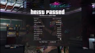 GTA-O: Diamond Casino Heist- Big Con + Silent \& Sneaky [B2B ELITE CHALLENGE'S][Hard Mode]