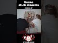 Stick disarms trained from drills part 8 #ninja #martialarts #escrima