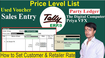 Multiple Price Level and Price List in Tally ERP9 under GST Learn Tally Accounting. Adobe Accounting