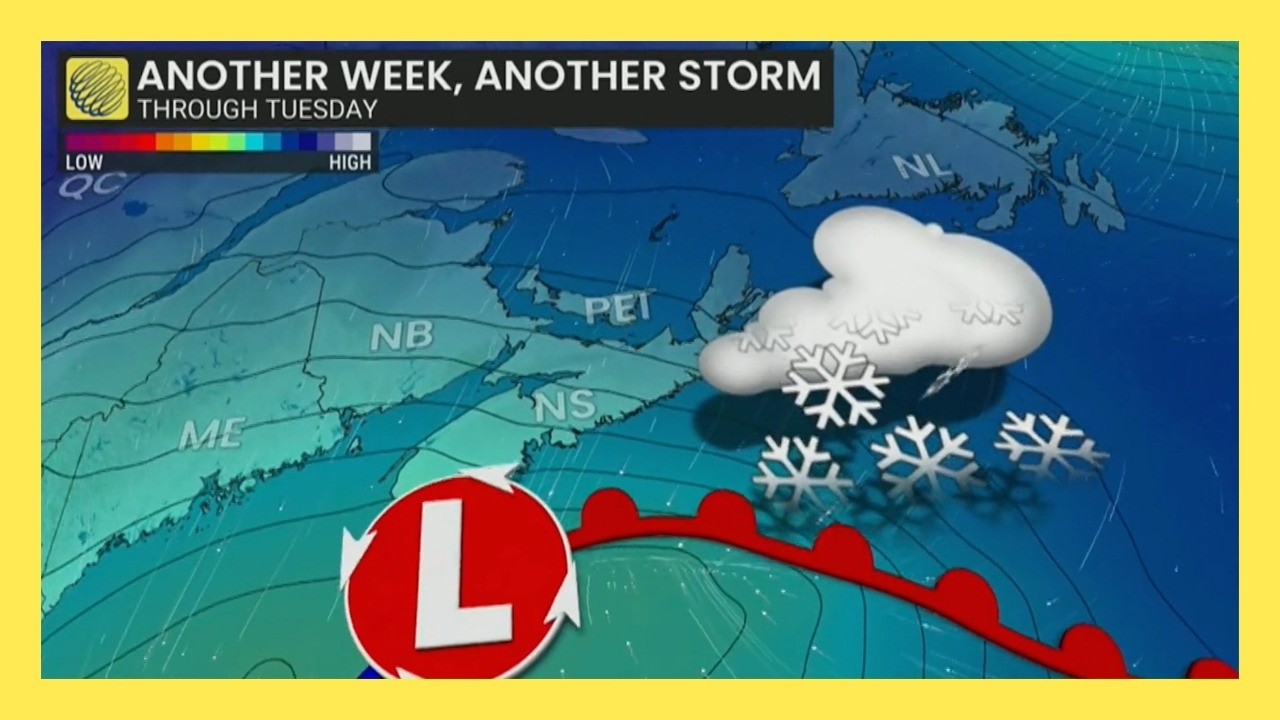 Winter Not Done Yet as a Snowy Storm Targets Atlantic Canada | # ...