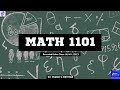 UU-46-L(EEE), Math-1101, Recording Online Class :04 (23-03-25)