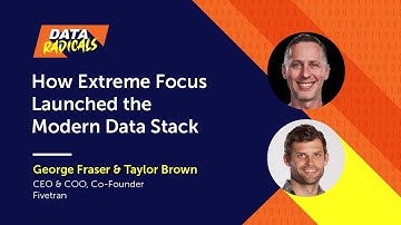 How Extreme Focus Launched the Modern Data Stack with Fivetran Founders | Data Radicals Podcast