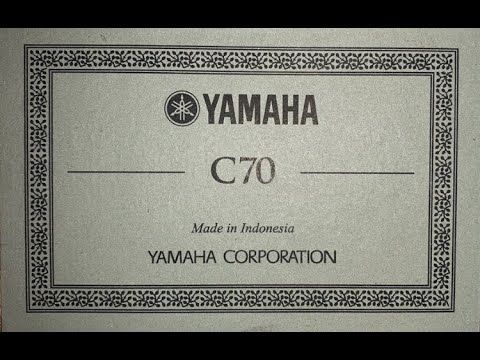 Гитара Yamaha С70 - Отговорила роща золотая ( С. Есенин ) - YouTube