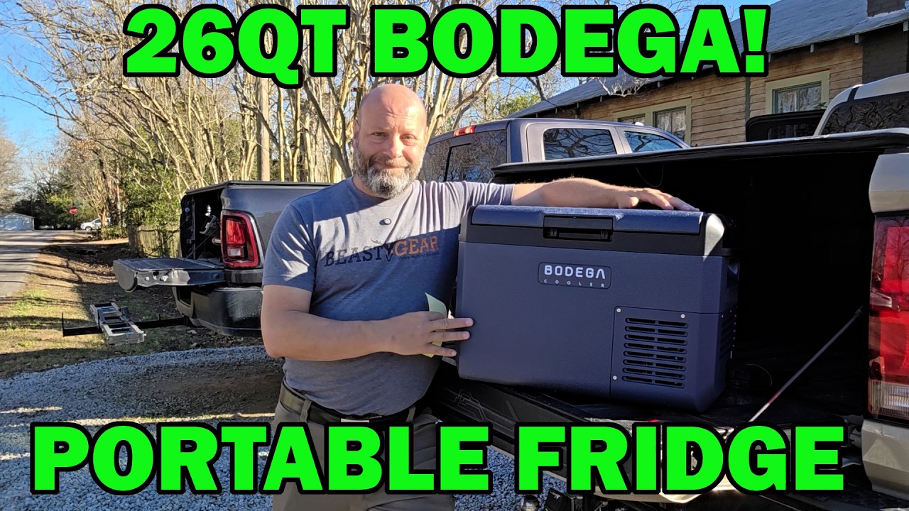 Холодильник-морозильник BODEGA на 26 кварт (подключение к источнику постоянного и переменного ток...