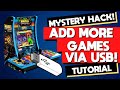 Hack arcade1up countercades add batocera  thousands of games mystery encoder hack