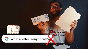 How to surprise your friend with a letter?