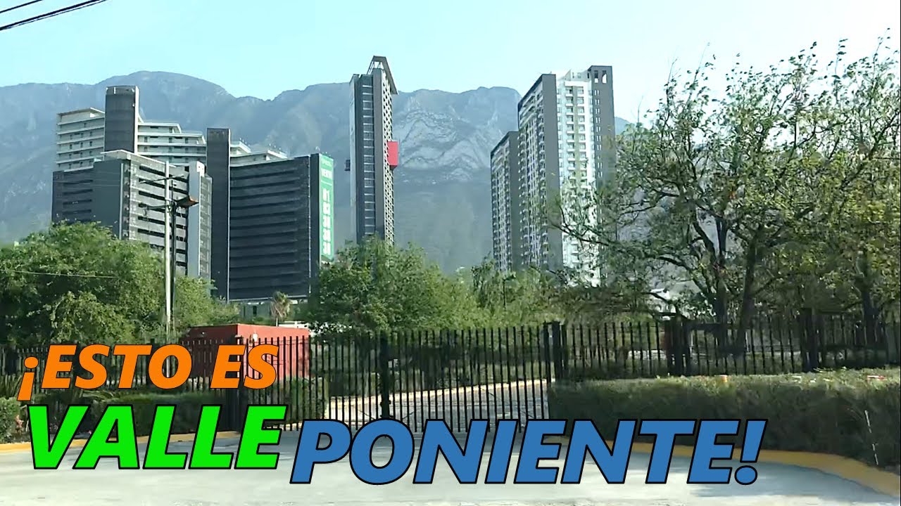 Valle Poniente en Santa Catarina, IMPRESIONANTE en la zona metropolitana de  Monterrey! - YouTube