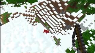 Minecraft: High altitude cow fishing