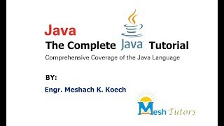 Comprehensive Java Tutorial 7: Downloading, Installing and Testing Eclipse