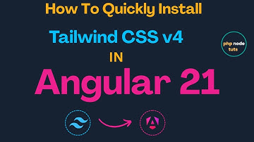 😮Hoe je Tailwind CSS 4 snel installeert in Angular 21 | Stapsgewijze handleiding | Angular 21