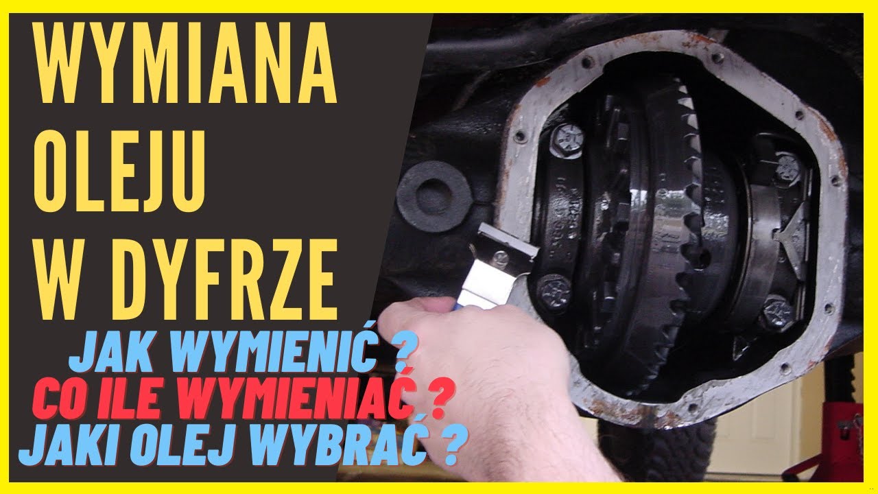 Wymieniamy Olej W Dyfrze/ Dyferencjał / Na Przykładzie Bmw - Youtube