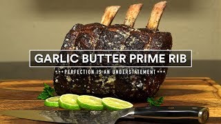 Garlic Butter PRIME RIB ROAST Sous Vide!