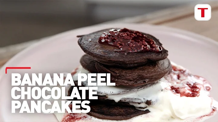 Banana Peel Chocolate Pancakes | Tefal cookware
