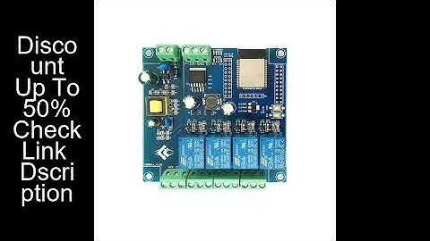 AC / DC power supply ESP32 WiFi Bluetooth BLE 4 channel Relay Module ESP32-WROOM Development Board