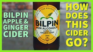 Bilpin Non Alcoholic Apple & Ginger Cider | Taste Test, Review, and Rating