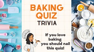Baking Trivia | Quiz About Baking | Trivia Games | Direct Trivia