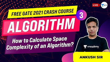 How to Calculate Space Complexity of an Algorithm? | Crash Cousre (Algorithm) | Ankush Saklecha