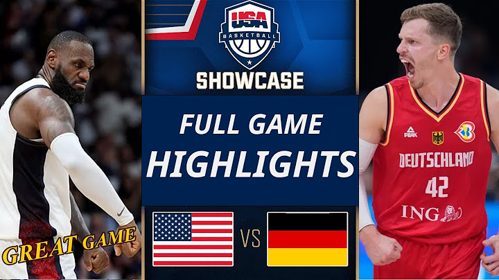 USA vs Germany [ Full Game ] Today Olympic Paris 2024 |USAB SHOWCASE