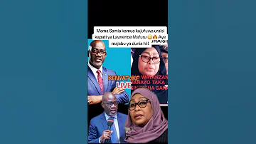 Mama Samia Kamua Kujufuwa Uraisi Kapati Ya Lawrence Mafuru Aye Majabu Ya Dunia Hii MamaSamia 