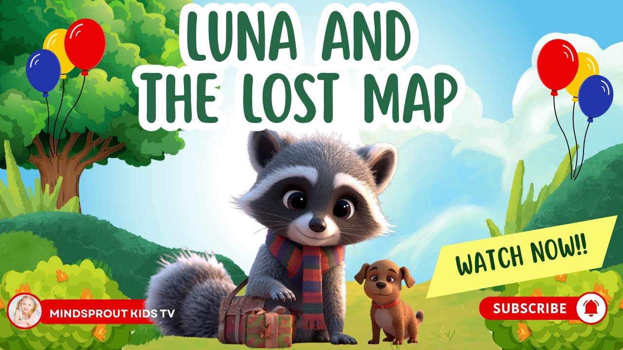 Luna and The Lost Map | Tagalog Version | Mga Bata, Tara Na ...